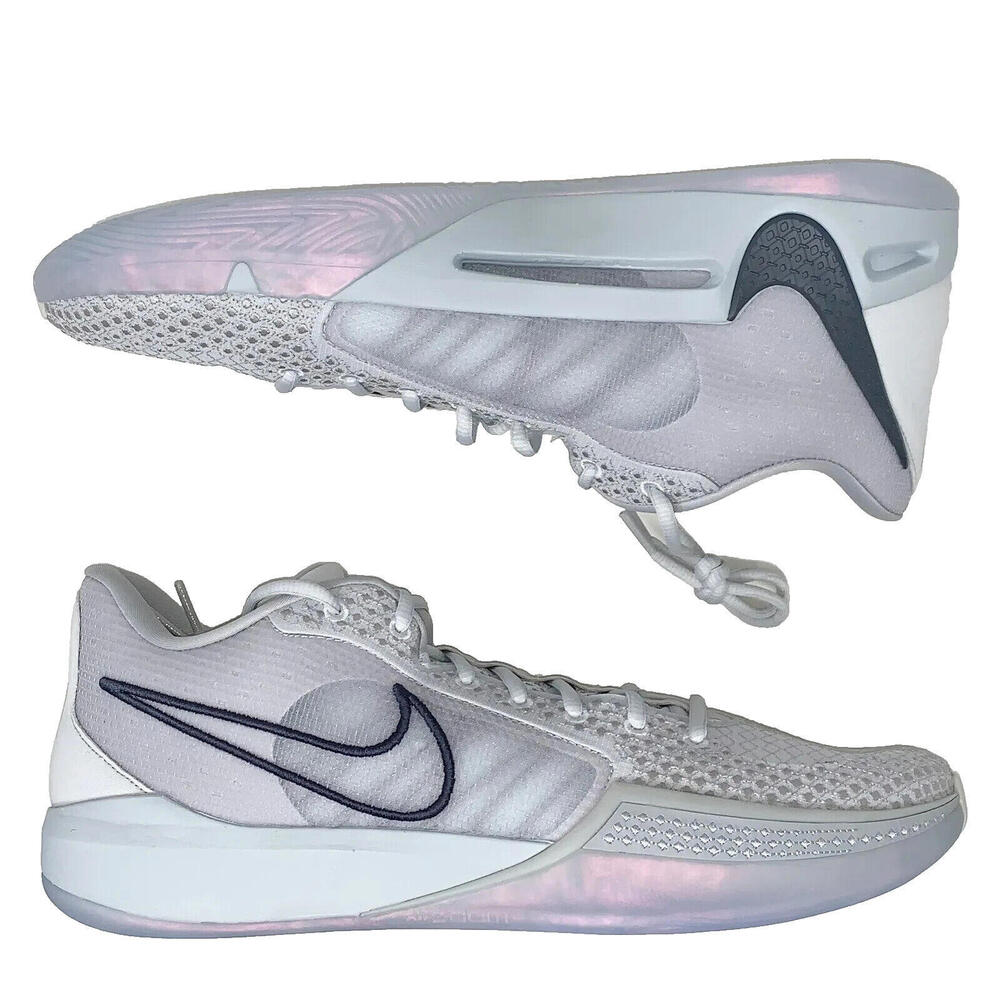 Nike Sabrina 1 Ionic Photon Dust White Sneakers Womens 5 Mens 3.5 New